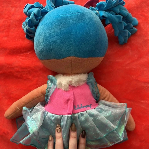 Build a bear Lalaloopsy stuffed doll with dress and bow accessories - Picture 5 of 6